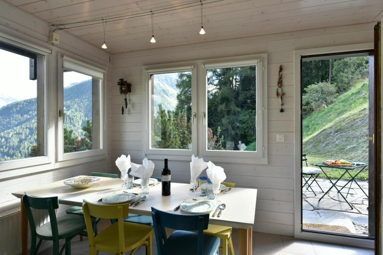 Chalet Mousseron Grimentz Exterior foto